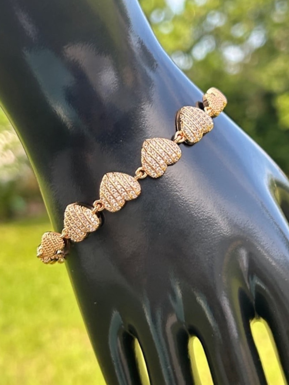 New hearts bracelet w/ extender